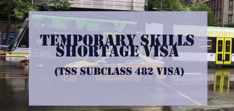 New changes to Temporary Skill Shortage (482) Visa