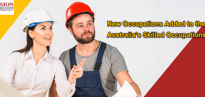 New Occupations Added to the Australia’s Skilled Occupations List