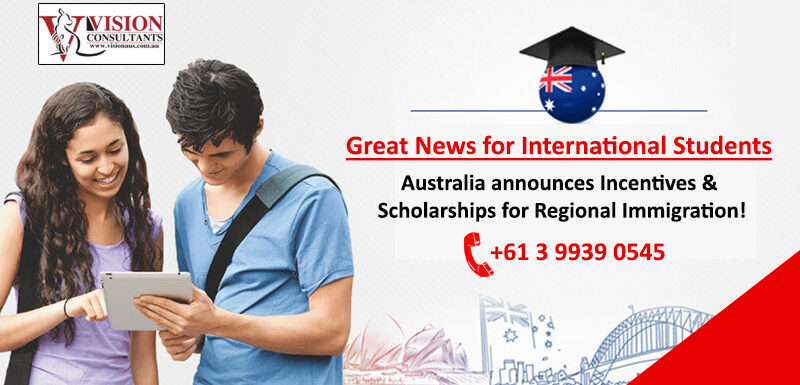 Regional Sponsored Migration Scheme, regional immigration, Asutralian scholarships, incentives, new regional visas