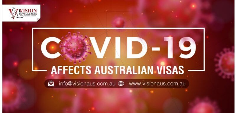Coronavirus affected australiana visas
