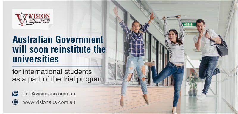 International students will be allowed to travel soon Trial program