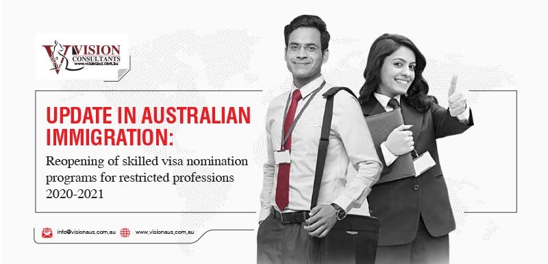 Update in Australian immigration