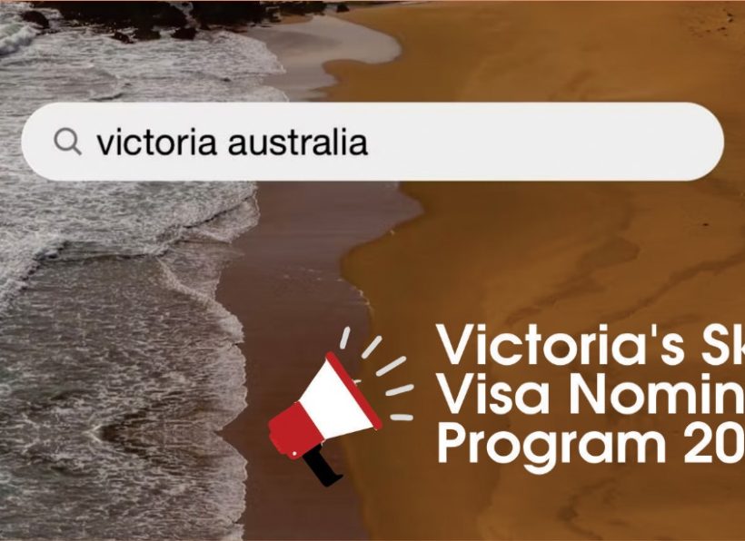 Victoria's Skilled Visa Nomination Program 2023-24