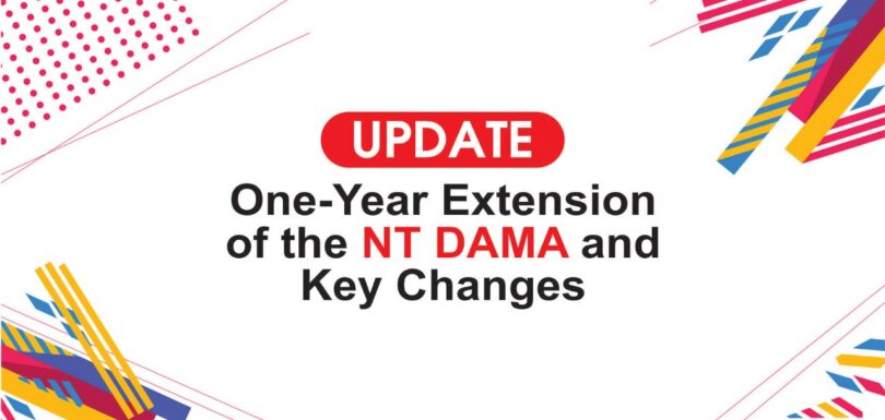 one year extension of the NT Dama