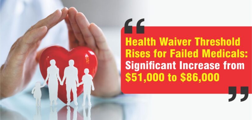 Health Waiver Threshold